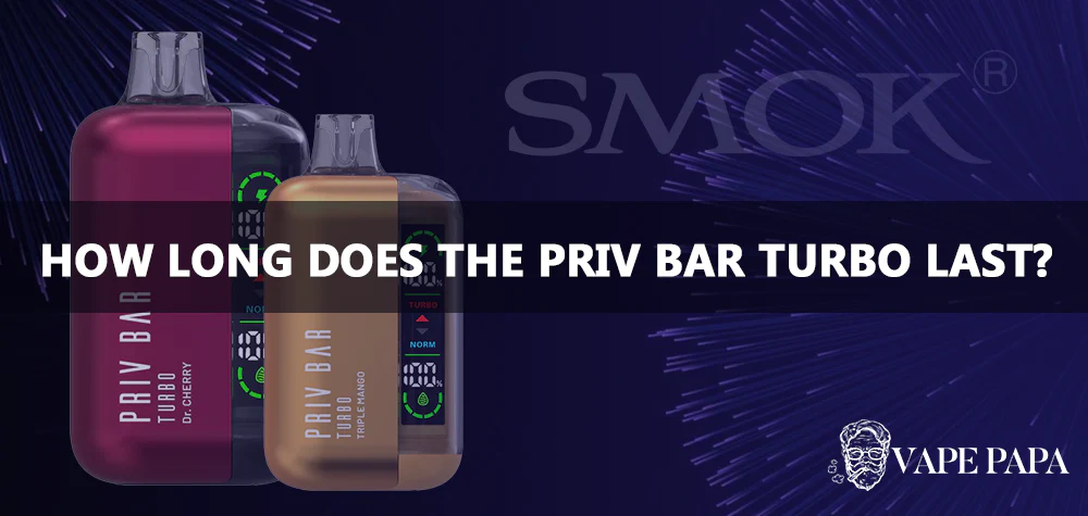 Understanding the Longevity of the Smok Priv Turbo Disposable Vape